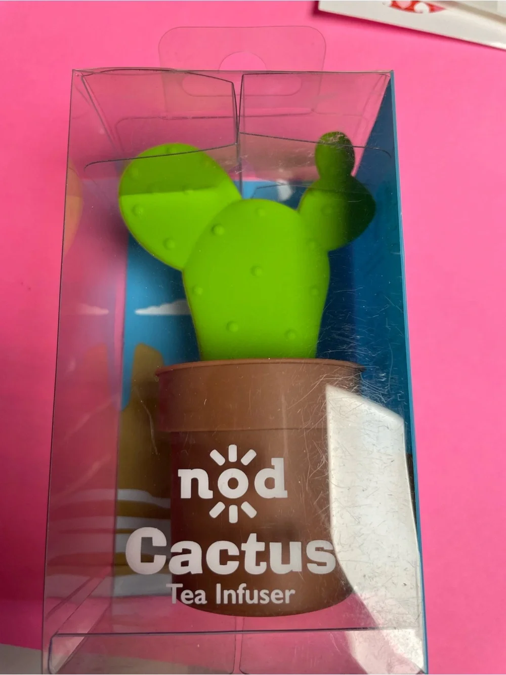 Brand New Nod Cactus Silicone Tea Infuser/Steeper🌵☕️🫖